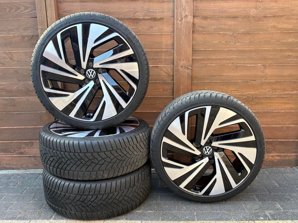 VW Tiguan 21 inch Narvik origineel velgen met banden, 255 mm, Nieuw, Band(en), Personenwagen