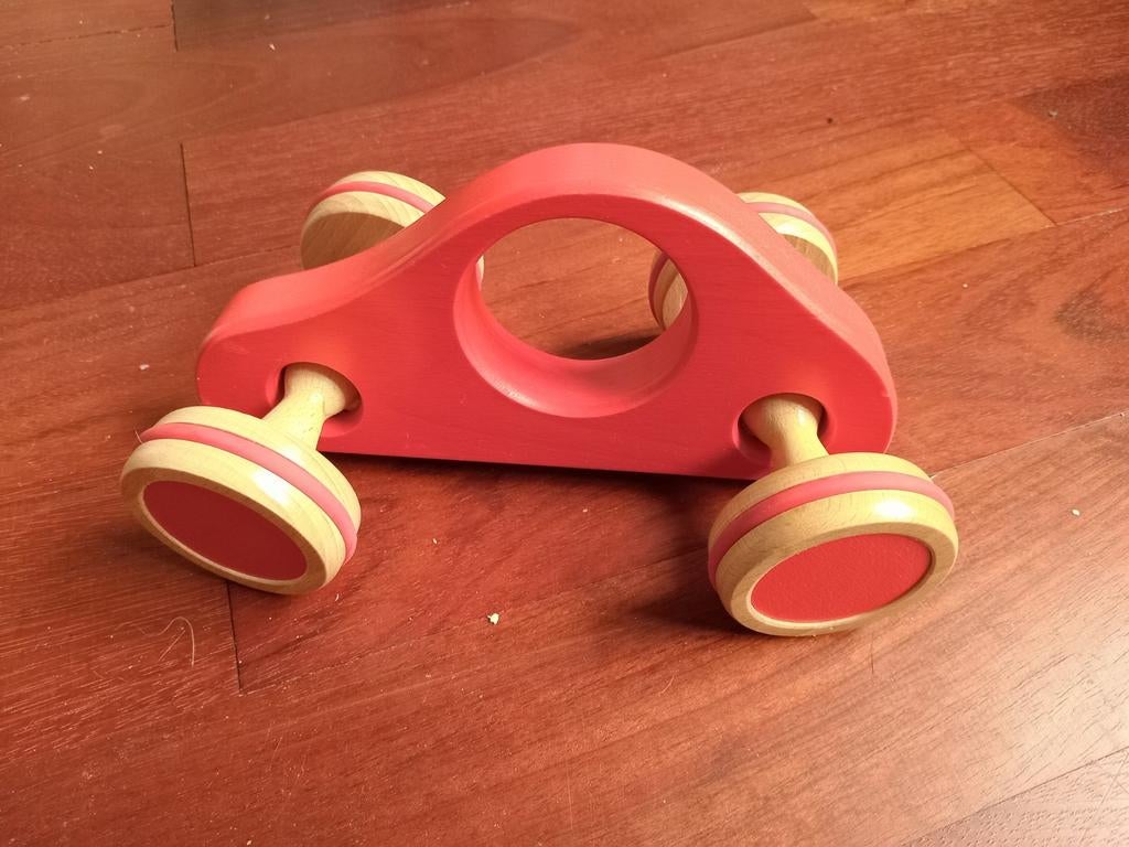 Ostheimer Autotje - Houten Speelgoedauto Lenki Maxi, Ophalen of Verzenden, Zo goed als nieuw