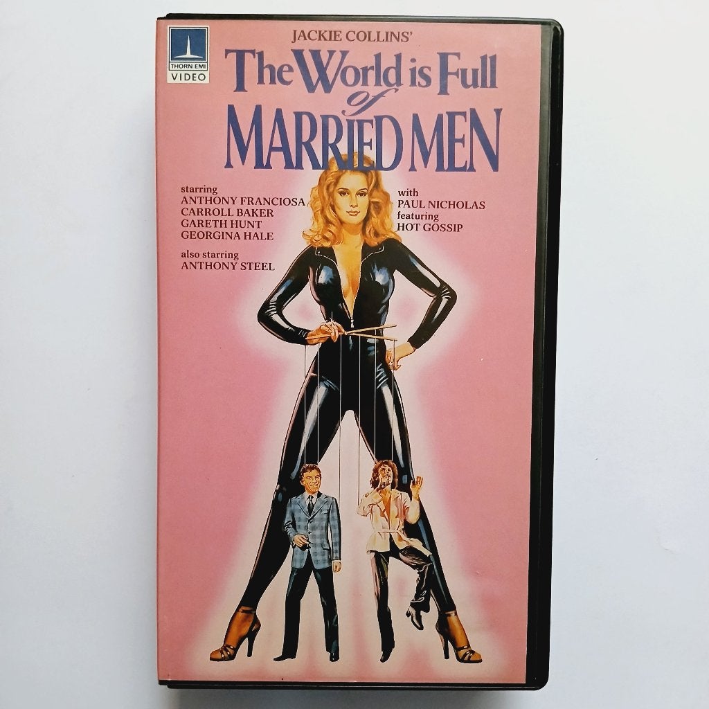 The World is Full of Married Men - NL ex rental vhs - Thorn, Cd's en Dvd's, VHS | Film, Verzenden, Alle leeftijden, Komedie, Ex-rental