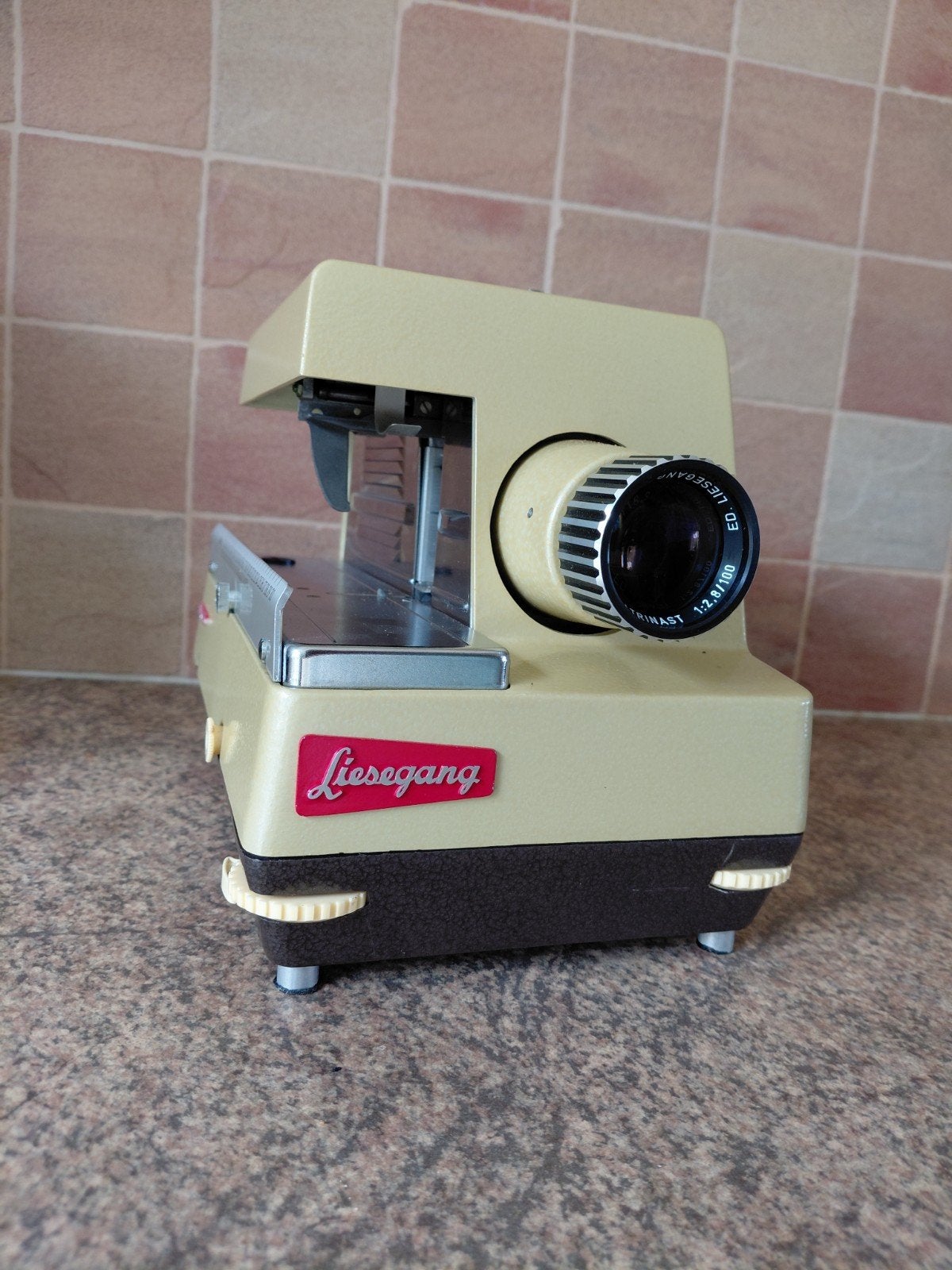 Fraaje oude projector. Liesegang Fantax vollautomat 500, Audio, Tv en Foto, Ophalen of Verzenden, Gebruikt
