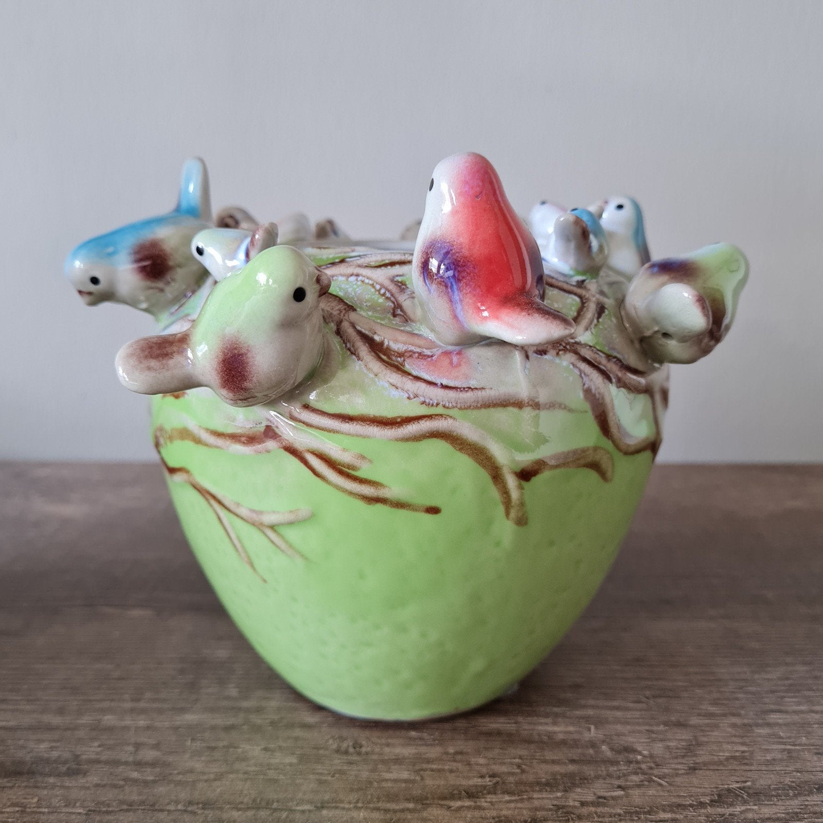 Des Pots vaas Vogels - Uniek Design, Ophalen