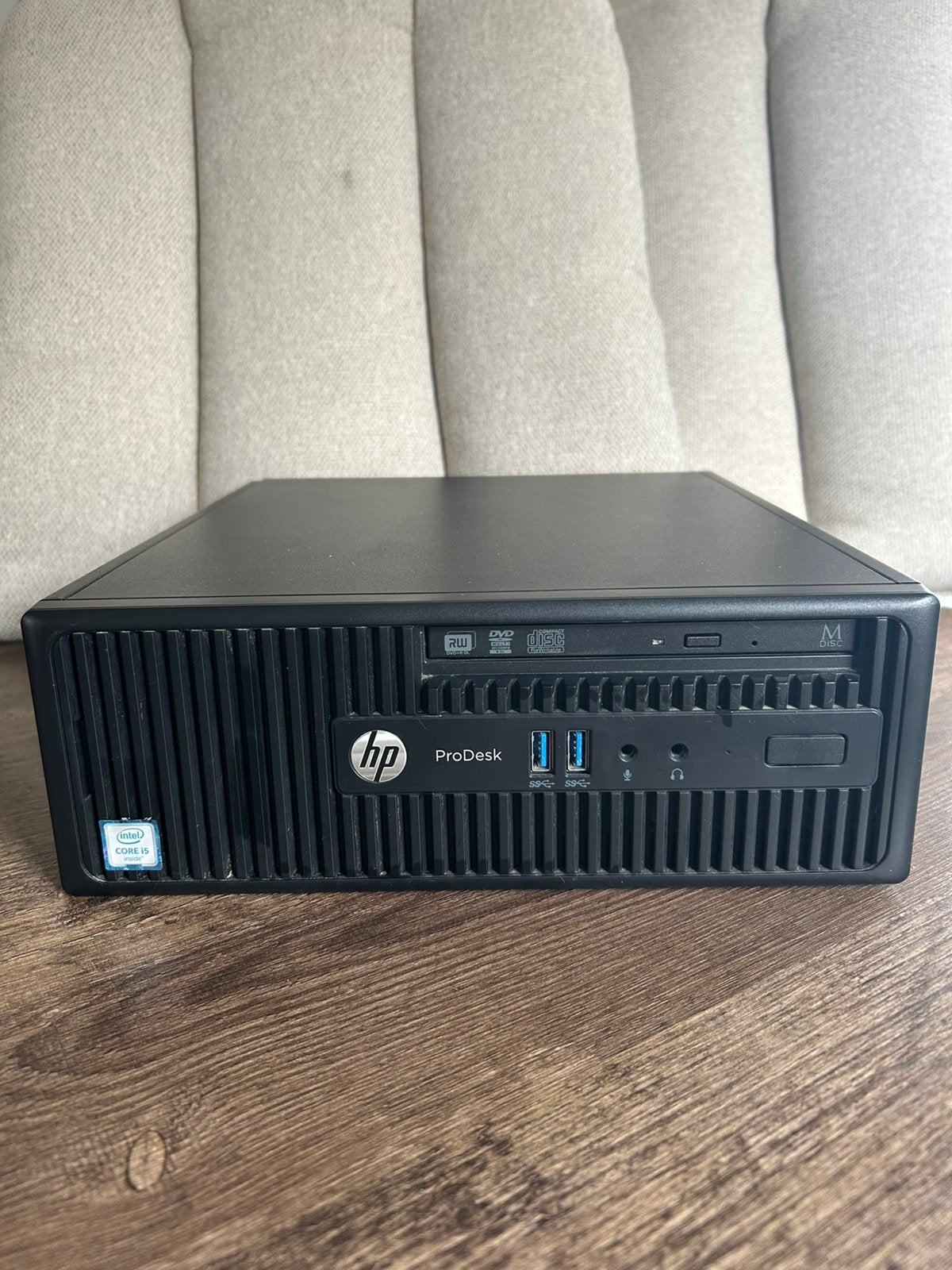 HP Prodesk 400 G3 SFF met Videokaart, Ophalen of Verzenden, Zo goed als nieuw, 3 tot 4 Ghz, SSD