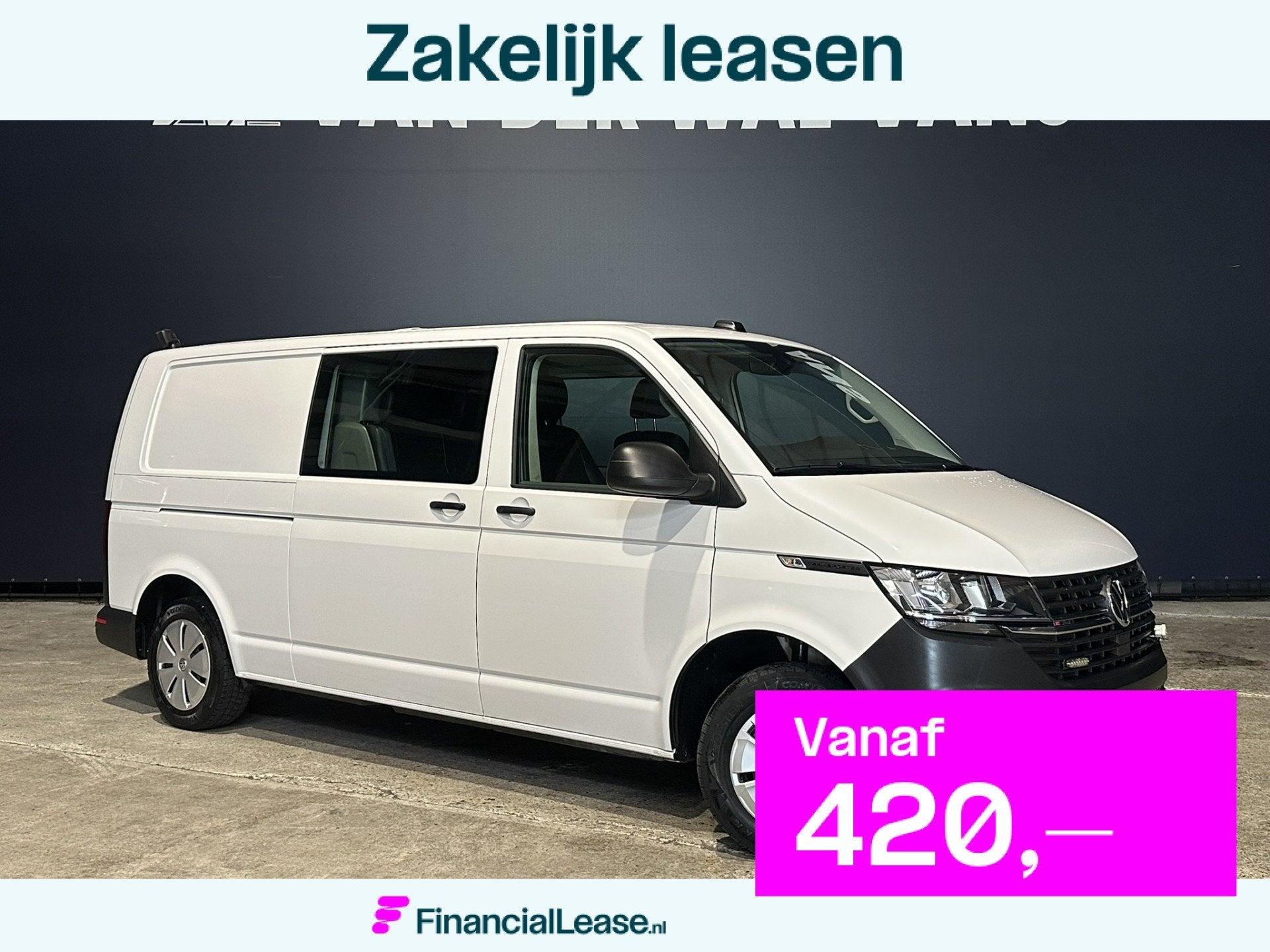 Volkswagen Transporter 2.0 TDI 150pk 4Motion L2H1 Dubbele Ca, Voorwielaandrijving, Gebruikt, 150 pk, Volkswagen