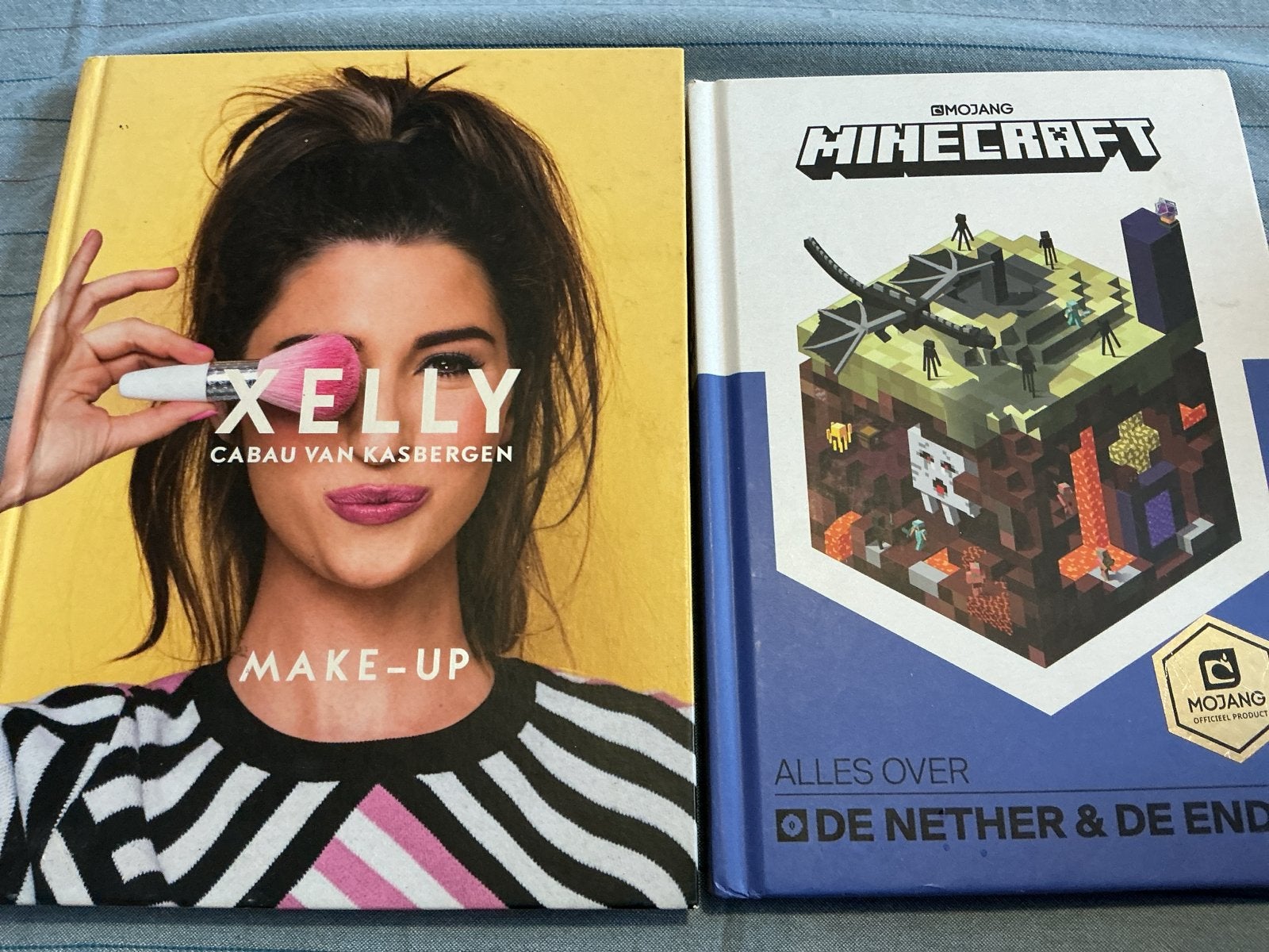 Xelly Cabau van Kasbergen Make-up boek & Minecraft boek, Ophalen of Verzenden, Gebruikt, Overige merken