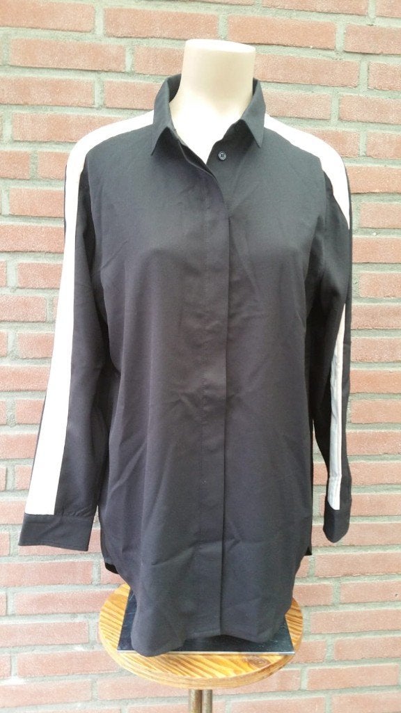 Airdate amsterdam – zwarte blouse maat m, Kleding | Dames, Ophalen of Verzenden, Nieuw, Maat 42/44 (L), Zwart