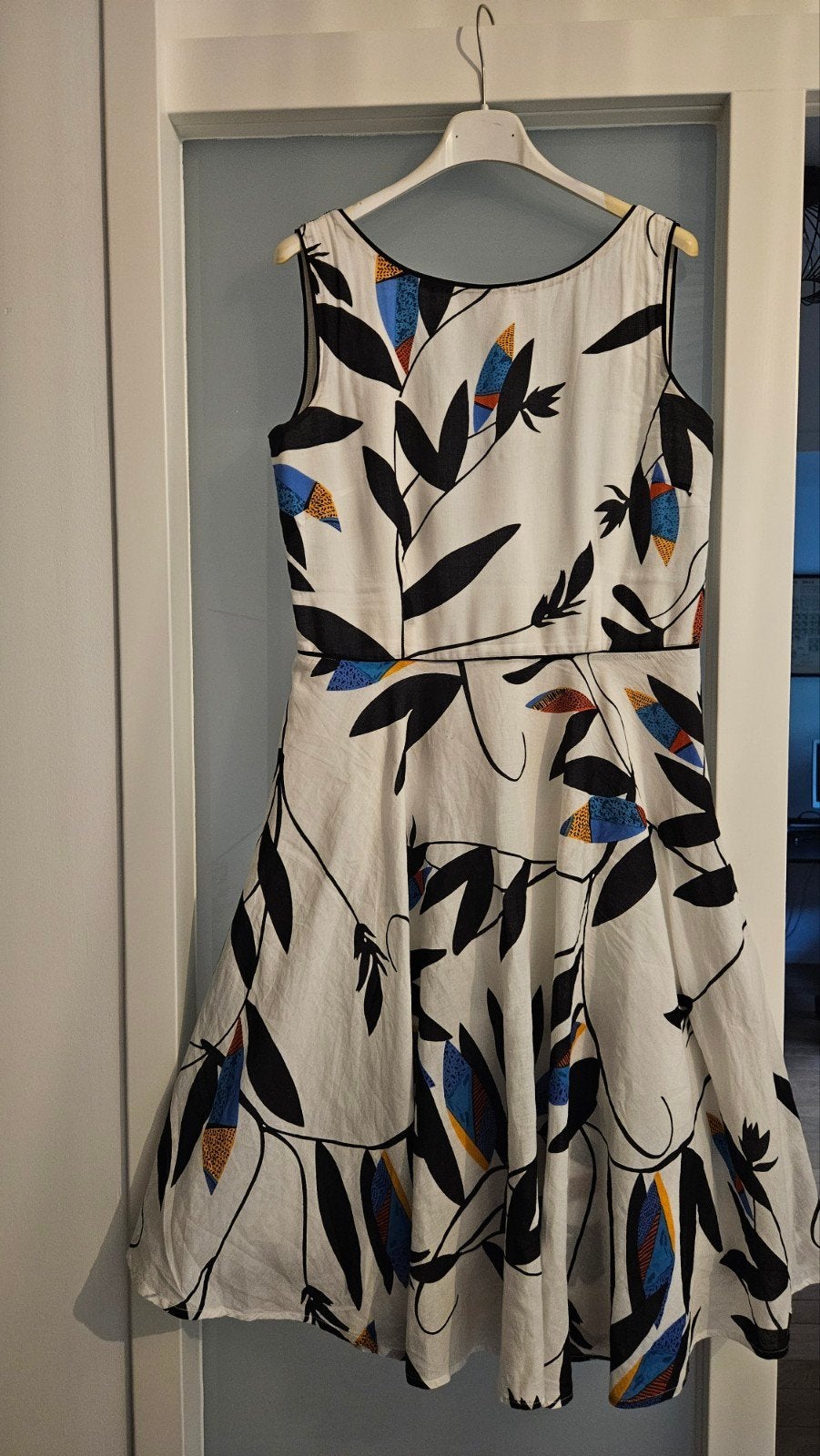 Katoenen zomerjurk van Steps maat 36, Kleding | Dames, Jurken, Wit, Ophalen of Verzenden, Knielengte, Steps