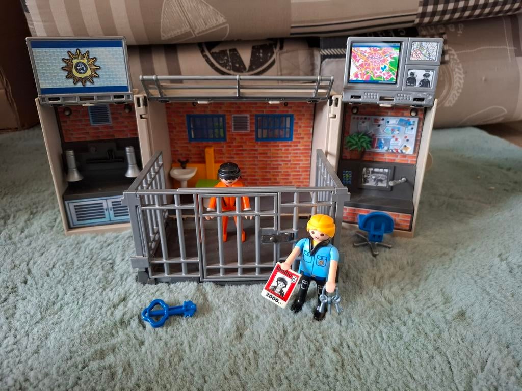 Playmobil gevangenis, Kinderen en Baby's, Speelgoed | Overig, Zo goed als nieuw, Jongen of Meisje, Ophalen of Verzenden