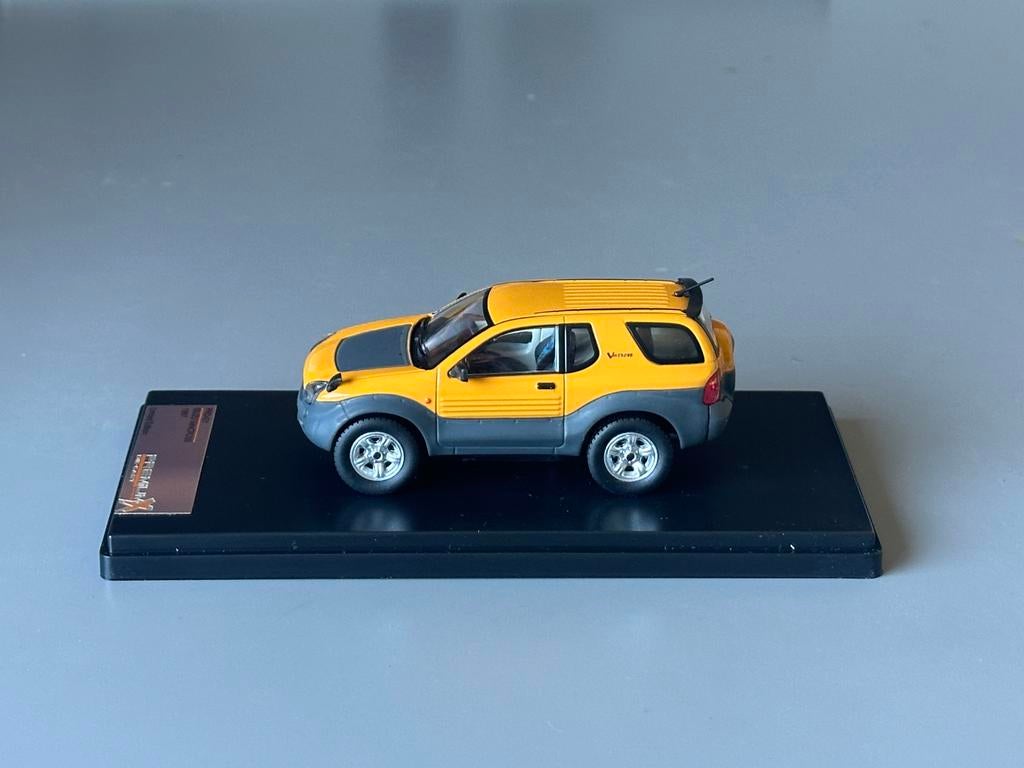 Isuzu Vehicross - 1:43 - geel - PremiumX, Ophalen of Verzenden, Zo goed als nieuw, Auto, Overige merken