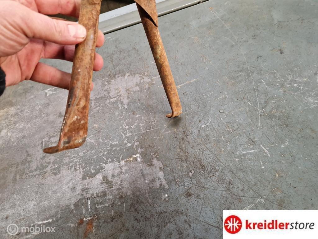 Kreidler Eitank bokstandaard voor 17 inch type origineel, Fietsen en Brommers, Brommeronderdelen | Kreidler, Gebruikt, Kreidler