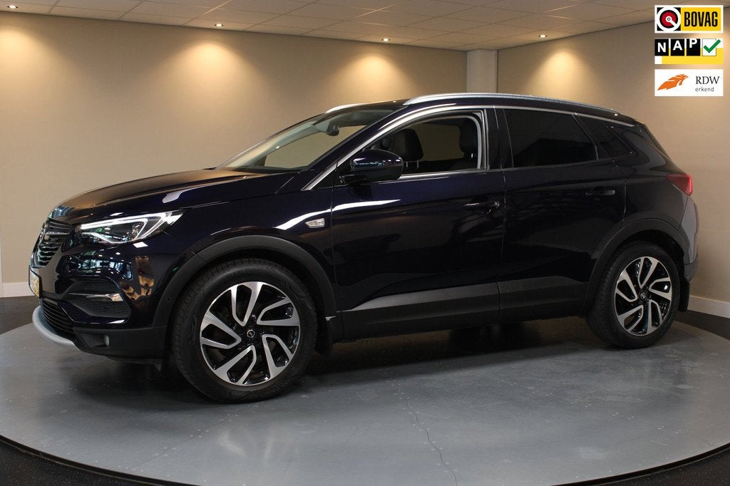 Opel Grandland X 1.2 Turbo Innovation *Zeer Luxe!* Stoel/Stu, Auto's, Opel, Bedrijf, Te koop, Grandland X, ABS, Airbags, Airconditioning