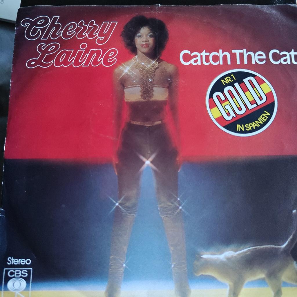 Cherry Laine - Catch The Cat (Vinyl Single), Cd's en Dvd's, Vinyl Singles, Ophalen of Verzenden, 1970 - 1979, Gebruikt, 7 inch