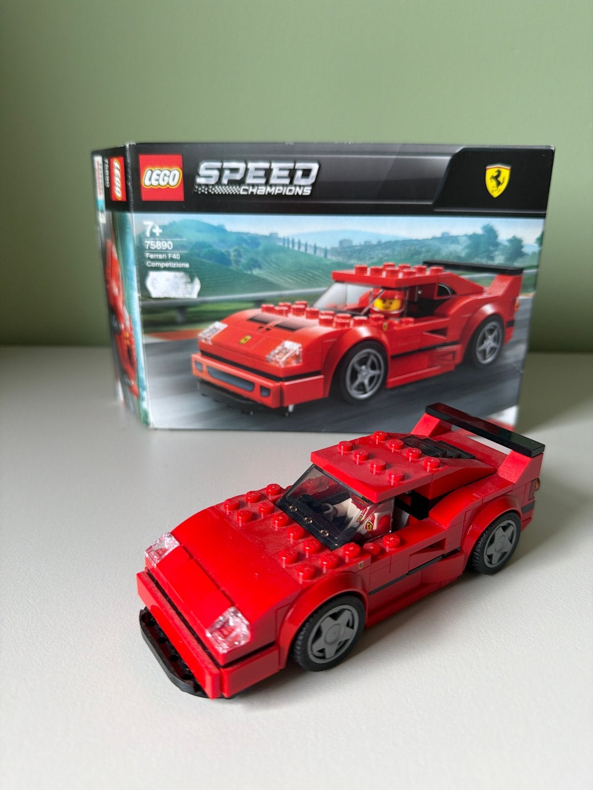 LEGO Speed Champions Ferrari F40 Competizione 75890, Ophalen, Zo goed als nieuw, Overige merken