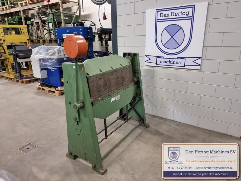 Vingerzetbank JORG 1020x2mm hoge vingers 21cm zetbank staal, Doe-het-zelf en Verbouw, Gereedschap | Overige machines, Ophalen