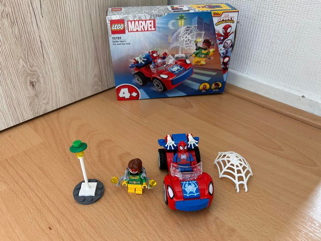 LEGO spider-man’s car en doc ock, Ophalen of Verzenden, Zo goed als nieuw