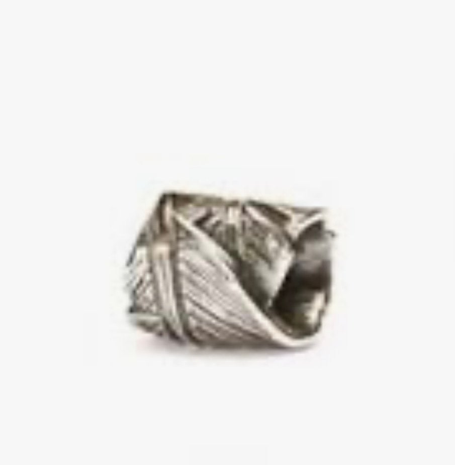 Trollbeads  kraal opgerolde veer, Ophalen of Verzenden, Zo goed als nieuw, Glas of Kristal, Trollbeads