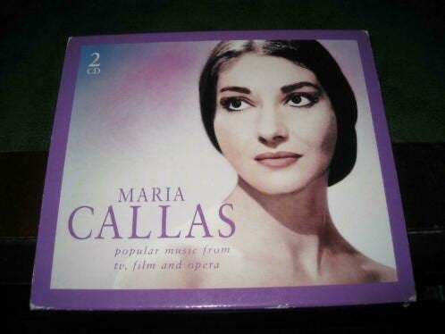 Maria Callas – Popular Music from TV Film & Opera 2CD -, Ophalen of Verzenden, Classicisme, Zo goed als nieuw, Kamermuziek