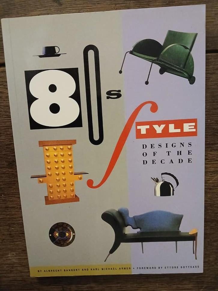 "80 's STYLE DISIGN OF DE DECADE .NIEUWSTAAT.., Ophalen of Verzenden, Nieuw, ALBRECHT BANGERT AND KARL MICHAEL ARMER