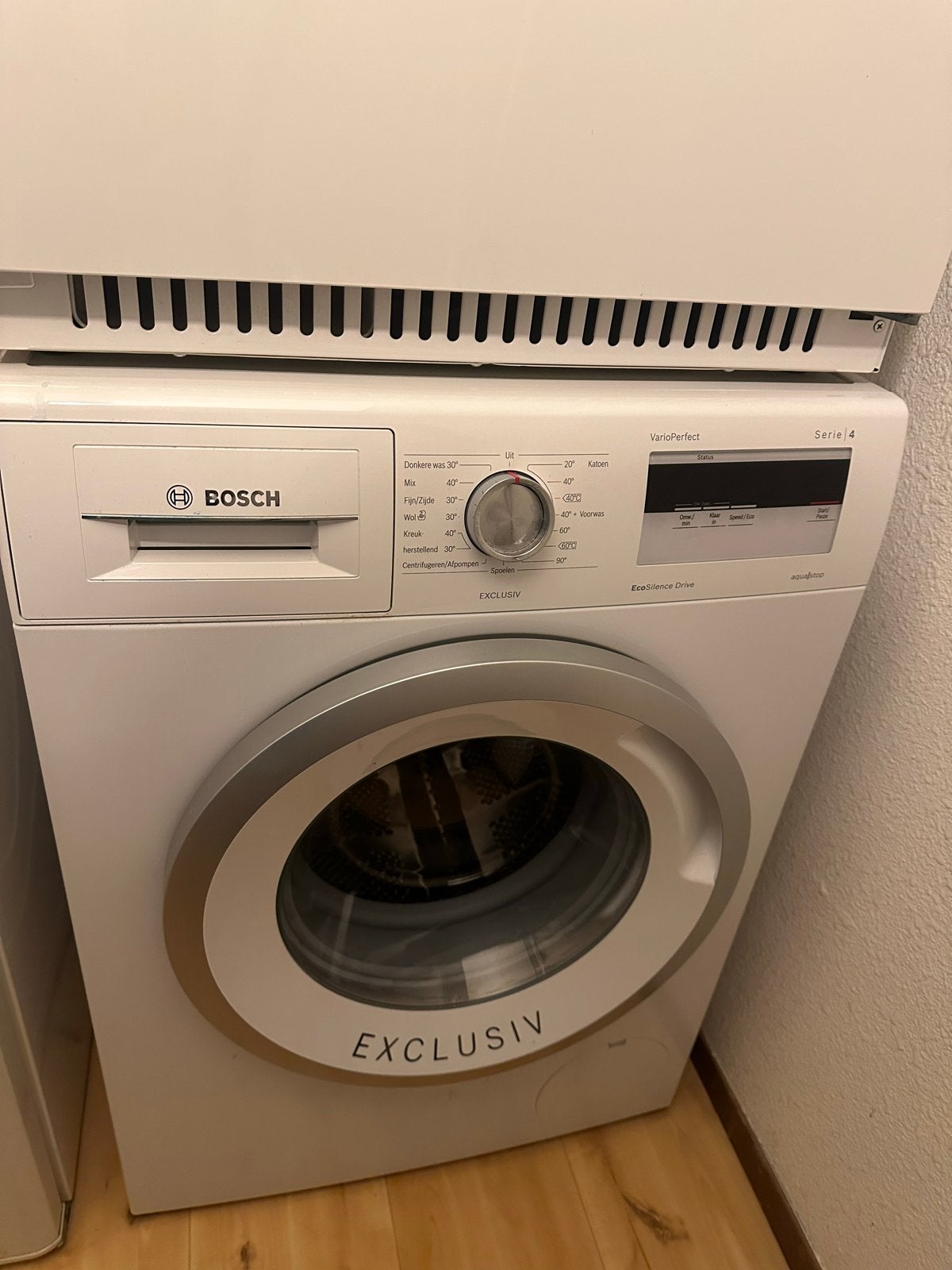 Bosch Serie 4 VarioPerfect Wasmachine Exclusiv, Witgoed en Apparatuur, Wasmachines, Ophalen, Gebruikt, Voorlader, Wolwasprogramma