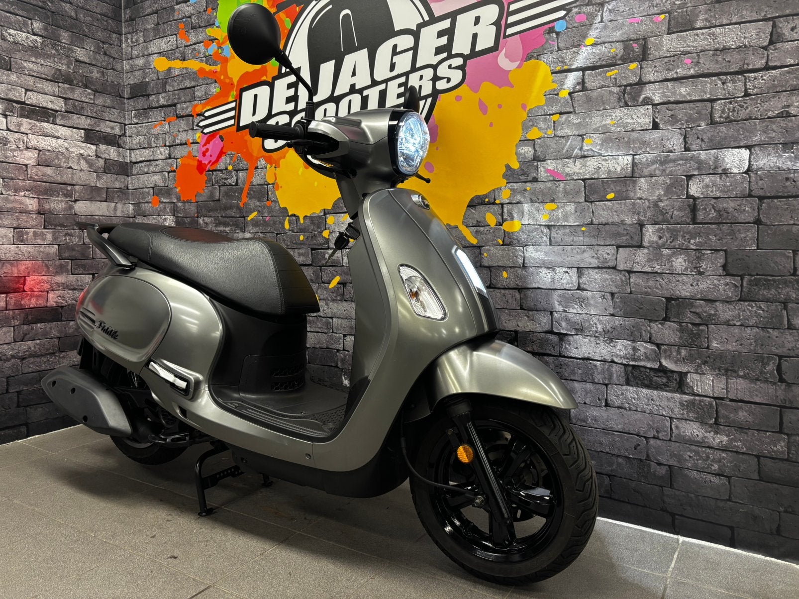 Sym Fiddle 4 bromscooter 2024 3008km, Ophalen, Overige modellen, Info@moreo.nl, Zo goed als nieuw
