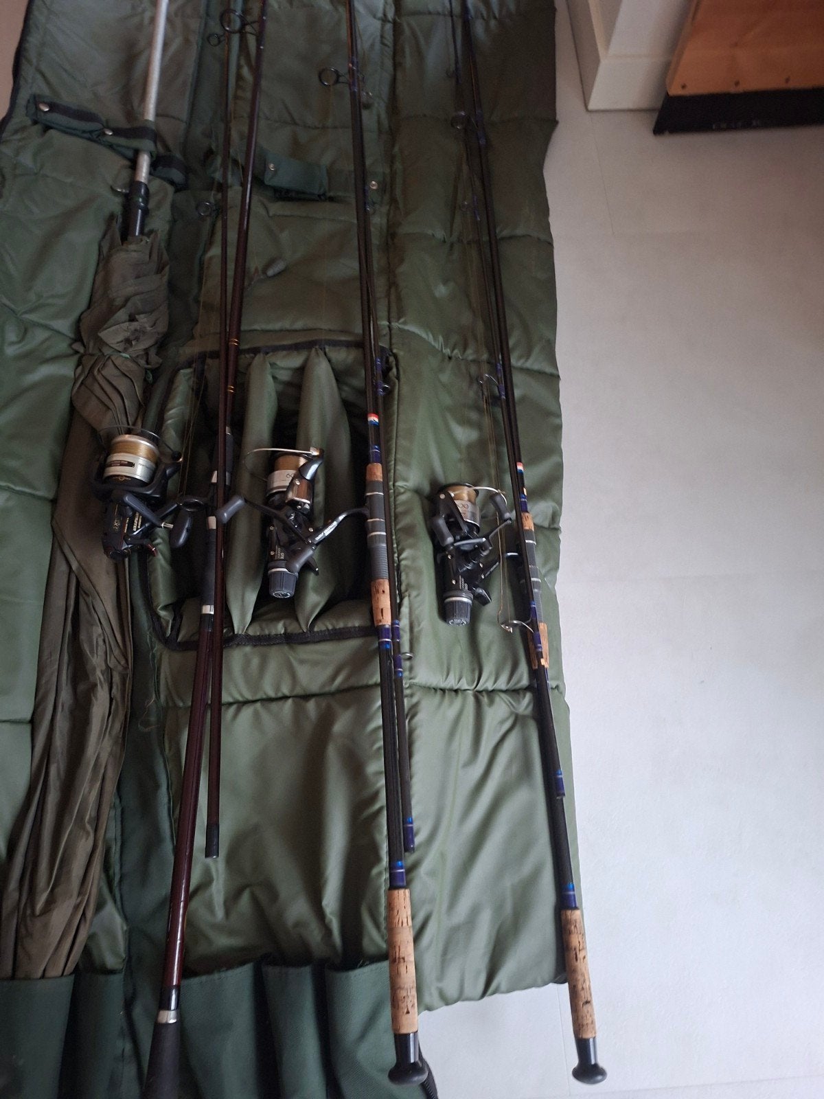 Complete karperset fox shimano jrc, Watersport en Boten, Ophalen, Gebruikt, Complete set