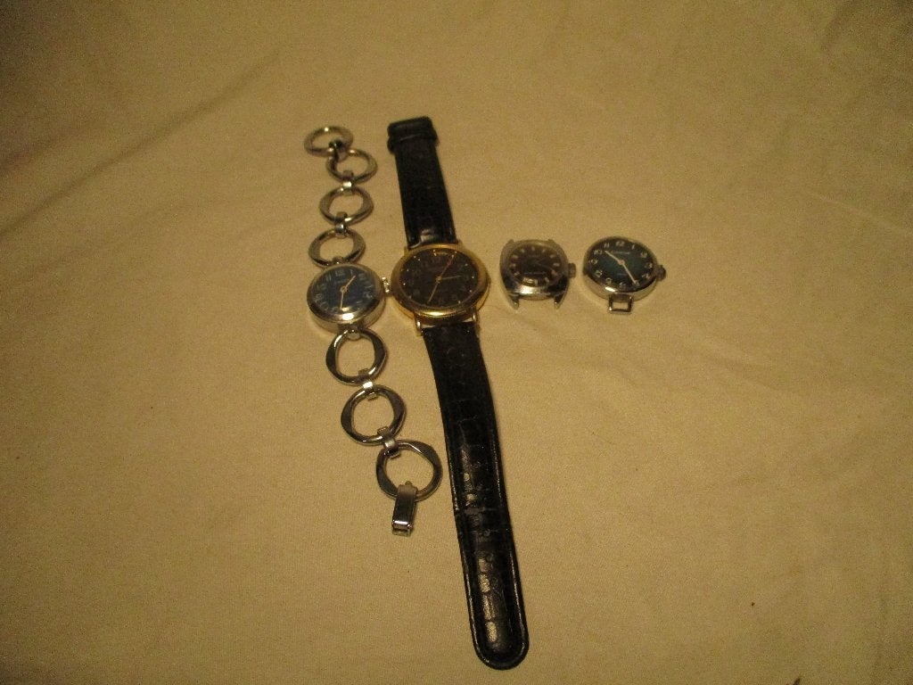 4x horloges Anker Timex Gerard  Lucerne, Ophalen of Verzenden, Nieuw, Overige merken