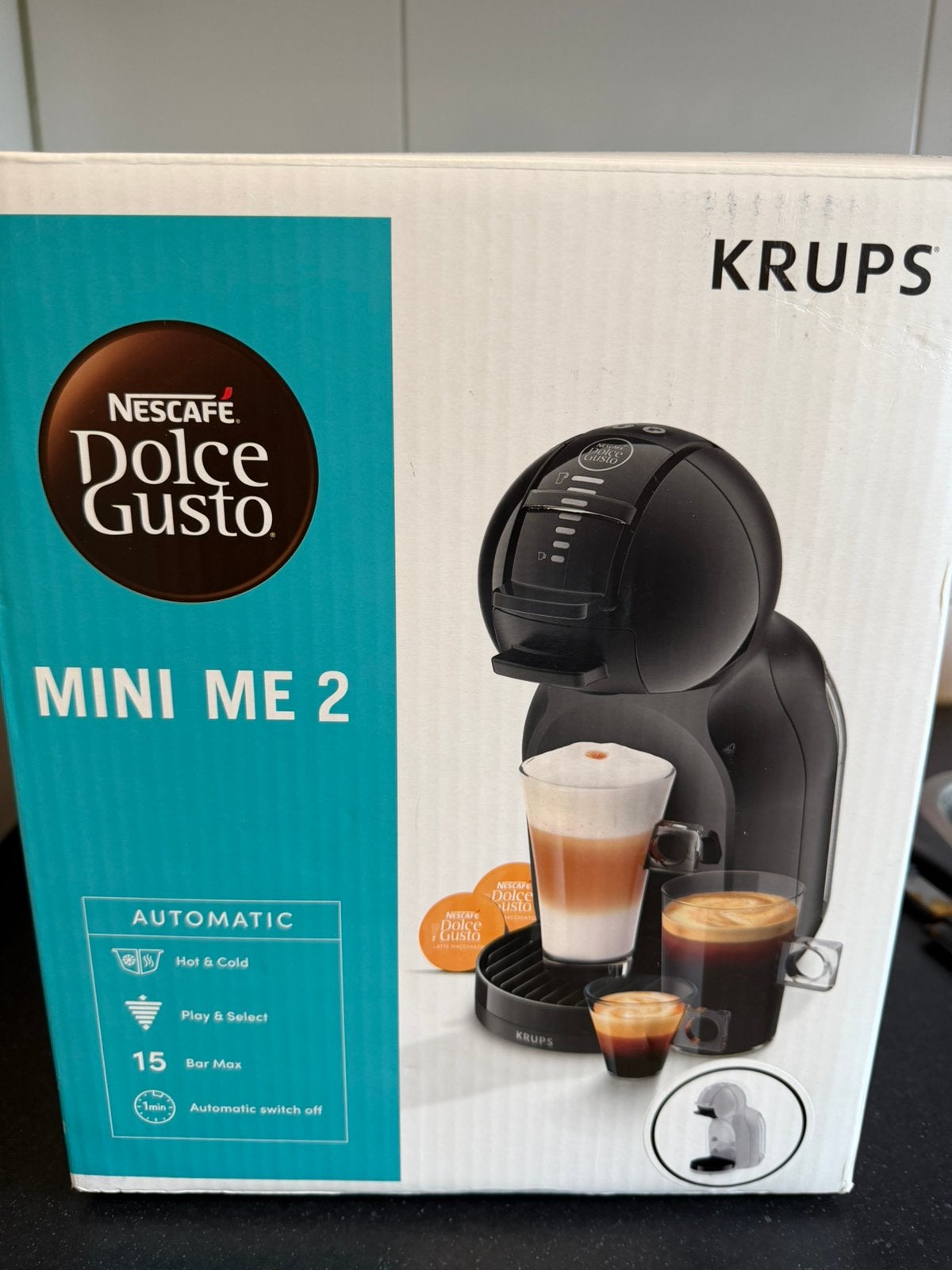 Dolce gusto krups mini me 2, Ophalen of Verzenden, Zo goed als nieuw, Koffiemachine