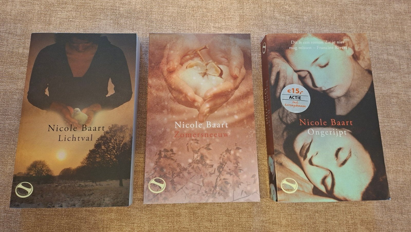 Nicole Baart Boeken: Lichtval, Zomersneeuw, Ongerijpt, Ophalen of Verzenden, Nieuw, Nicole Baart, Nederland