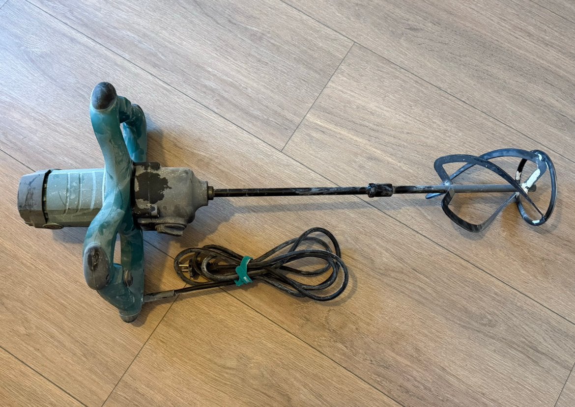 Beton/ verfmixer 1800W | incl. Roerstaaf 140 X 600MM
