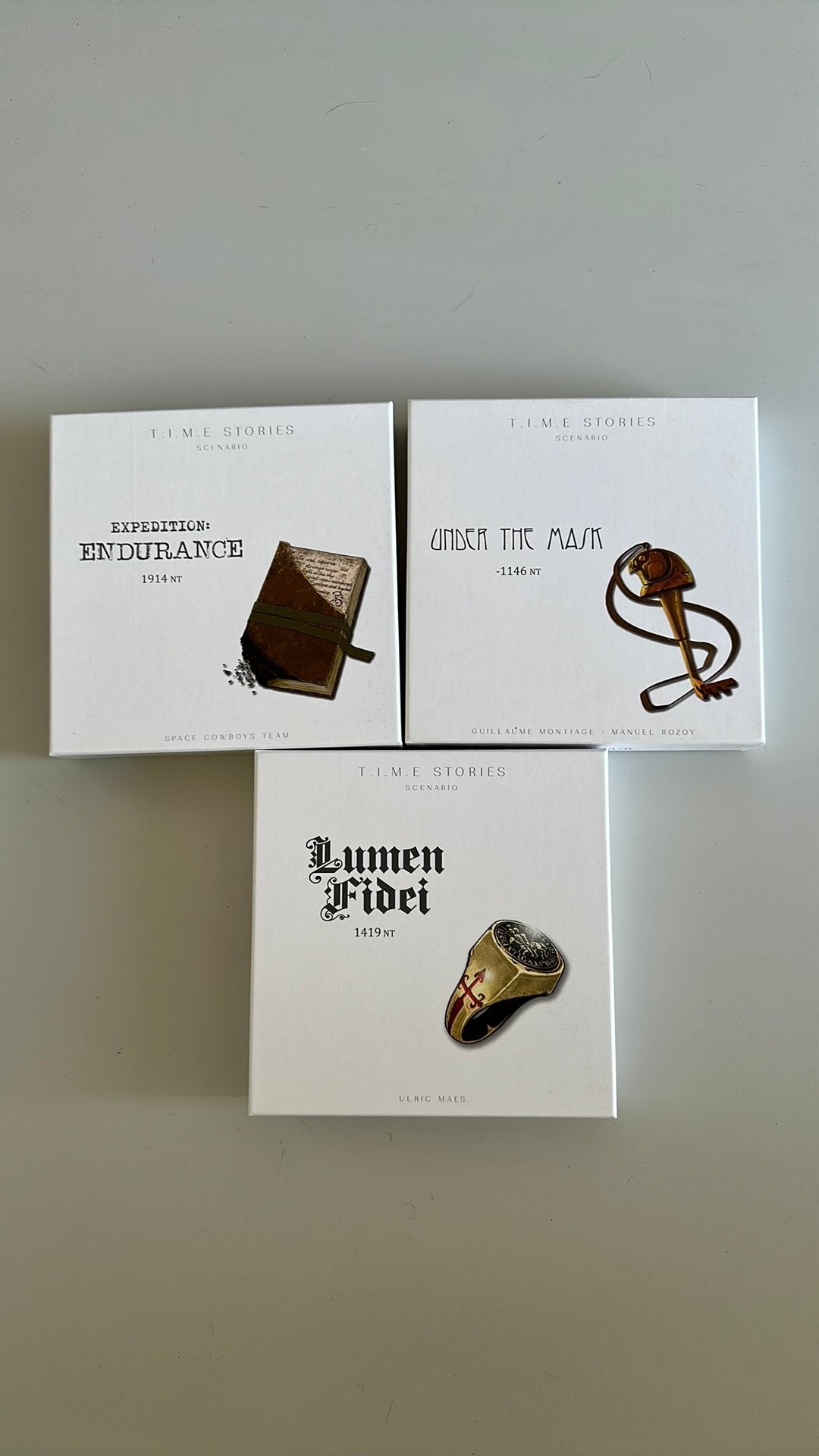 Time Stories - three scenario’s, Verzenden, Zo goed als nieuw