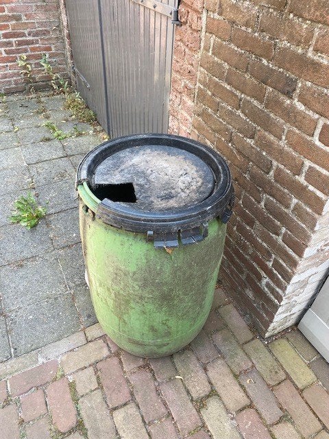 regenton, Tuin en Terras, Regentonnen, Ophalen, Kunststof, Gebruikt, Met kraantje