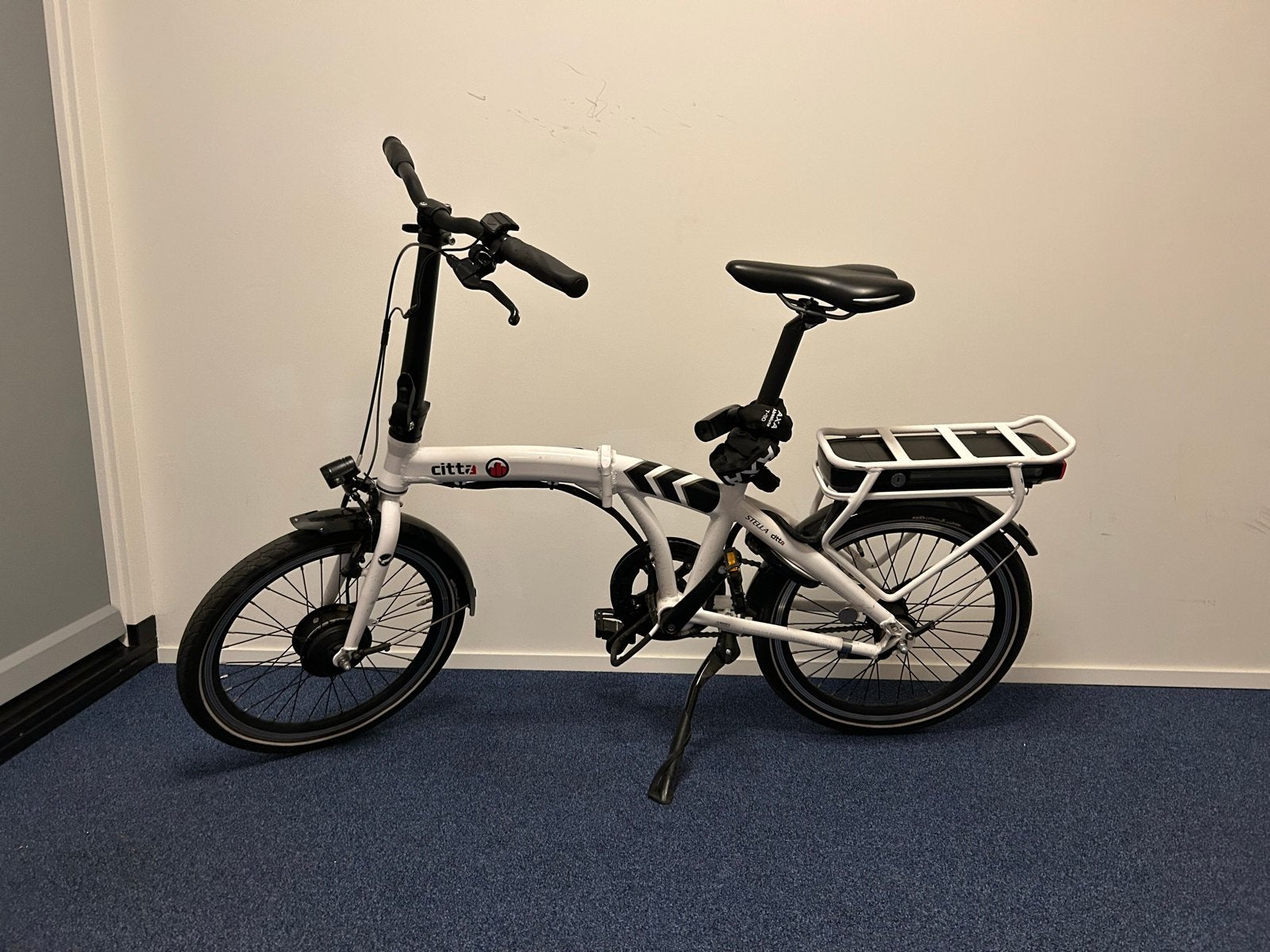 Stella Citta elektrische vouwfiets - 40Nm motor, 70km actier, Fietsen en Brommers, Fietsen | Vouwfietsen, Terugtraprem, Gebruikt