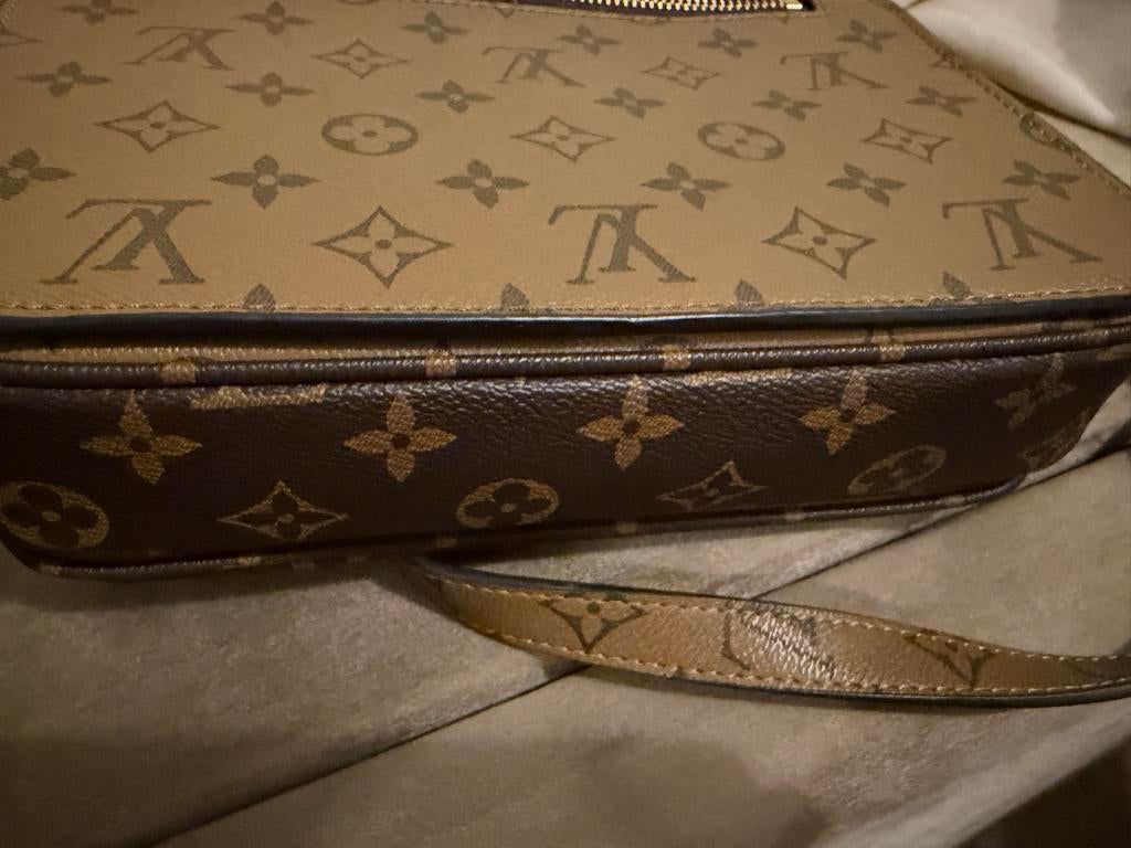 Louis Vuitton Metis schoudertas, Ophalen of Verzenden, Zo goed als nieuw, Bruin, Schoudertasje