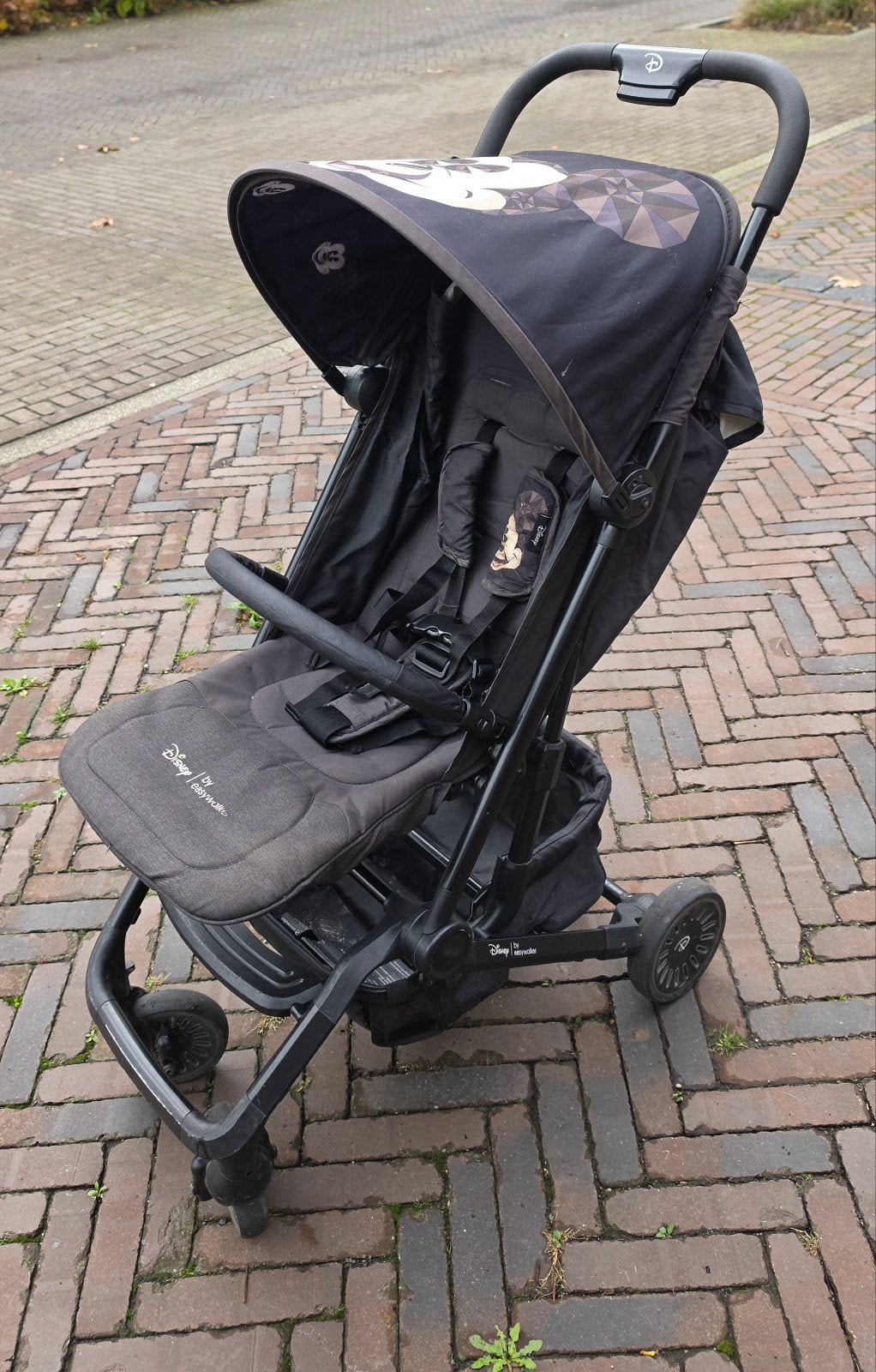 Disney by Easywalker buggy - Mickey Mouse, Kinderen en Baby's, Ophalen, Gebruikt, Overige merken, Verstelbare rugleuning