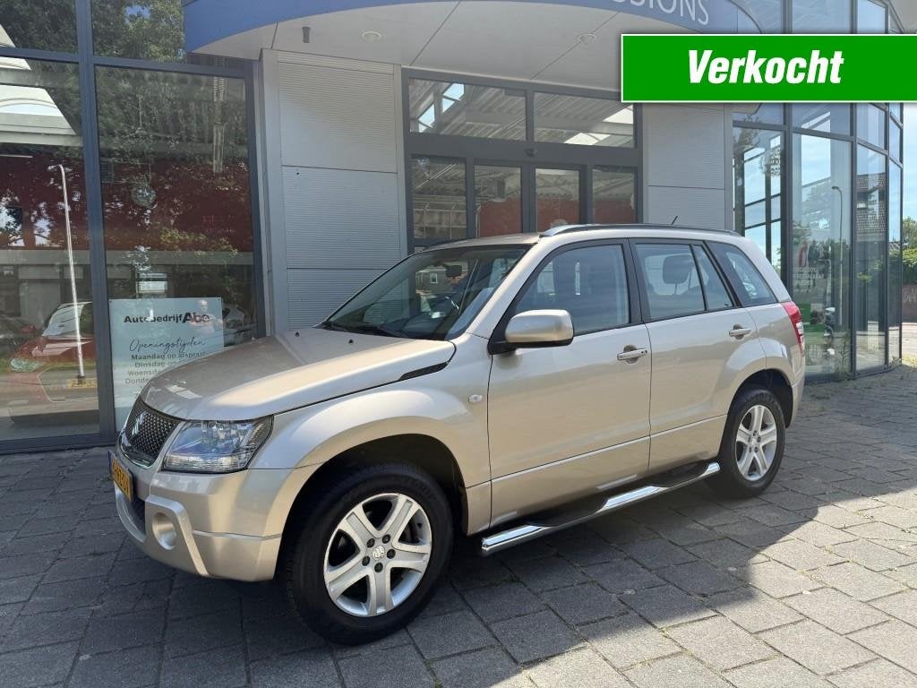 Suzuki GRAND VITARA 2.0-16V EXCLUSIVE-LMV-ECC-CRUISE-AUTOMAA, Automaat, Huisgarantie, 4 cilinders, Met garantie (alle)