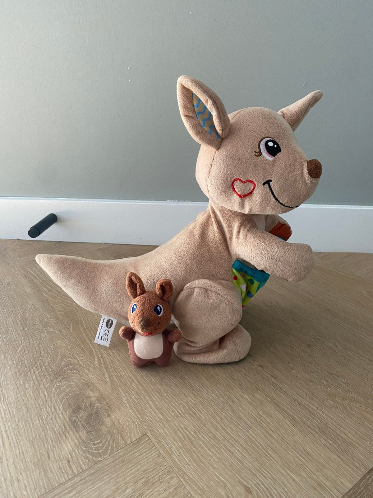 Vtech spring en leer kangaroe, Ophalen of Verzenden, Gebruikt, Overige typen