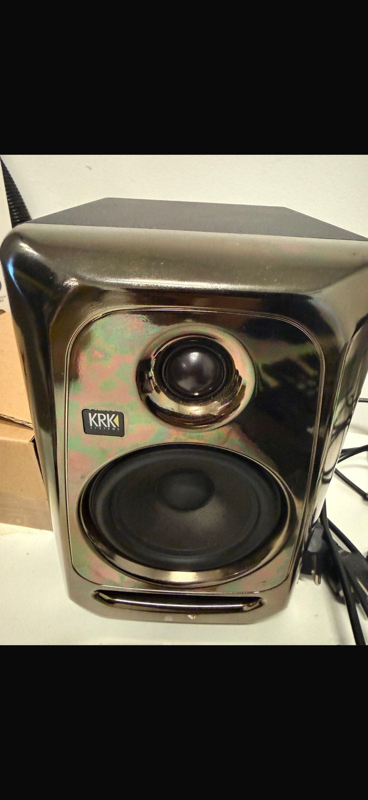 KRK Rokit RP5 G3 Black Gold Limited Edition – Set van 2, Ophalen, Zo goed als nieuw, Overige merken