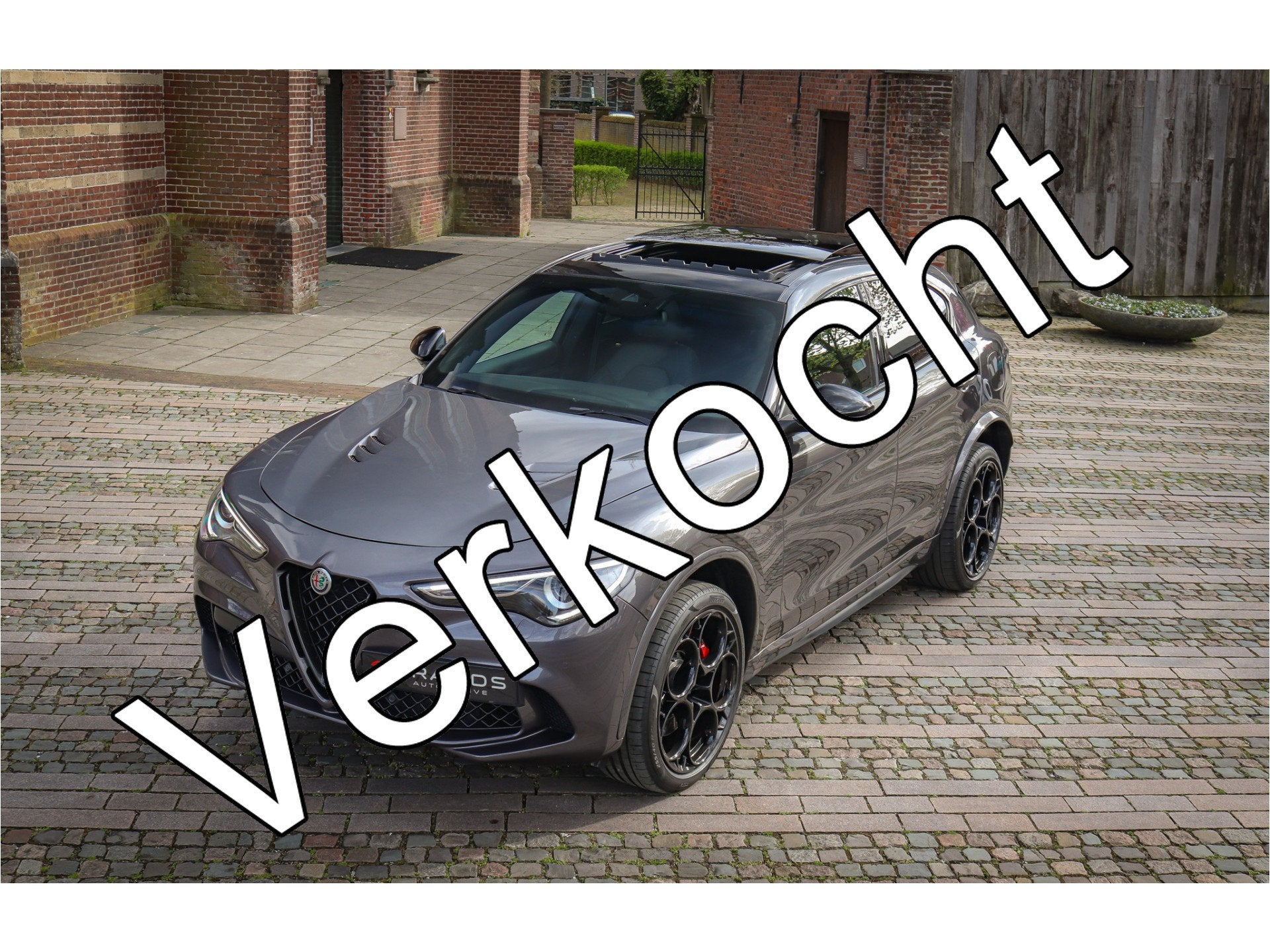 Alfa Romeo Stelvio 2.9 V6 Quadrifoglio Q4 1e eig Full option, Auto's, Automaat, Gebruikt, 510 pk, Leder