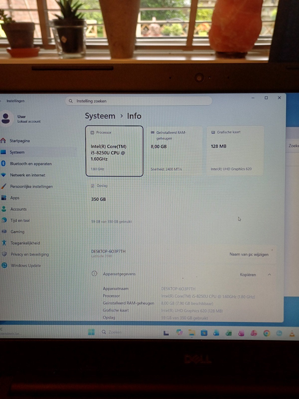 Dell Latitude 3590 i5 8the generatie, Computers en Software, HDMI, IPS, Full HD, Ophalen of Verzenden