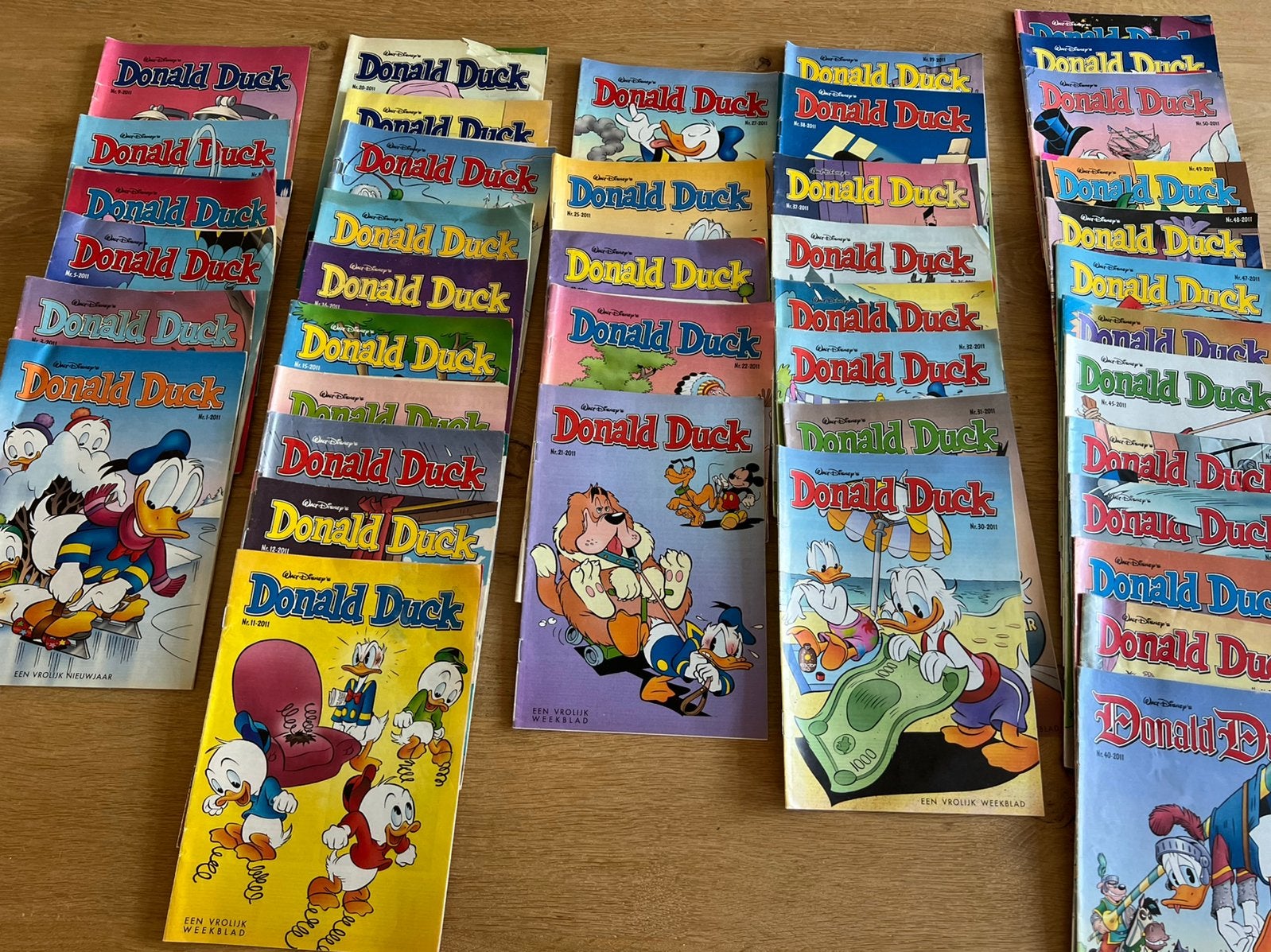 Losse Donald Ducks 2011, Europa, Ophalen of Verzenden, Zo goed als nieuw, Meerdere comics