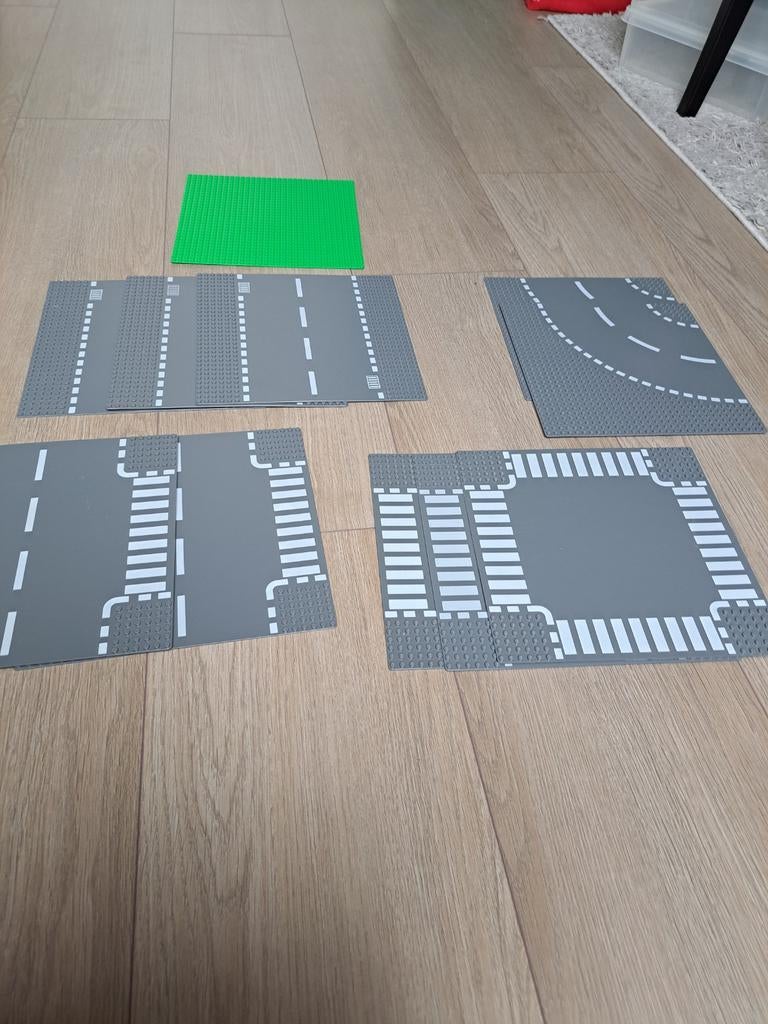 Lego grondplaten, City, Lego, Ophalen of Verzenden, Zo goed als nieuw