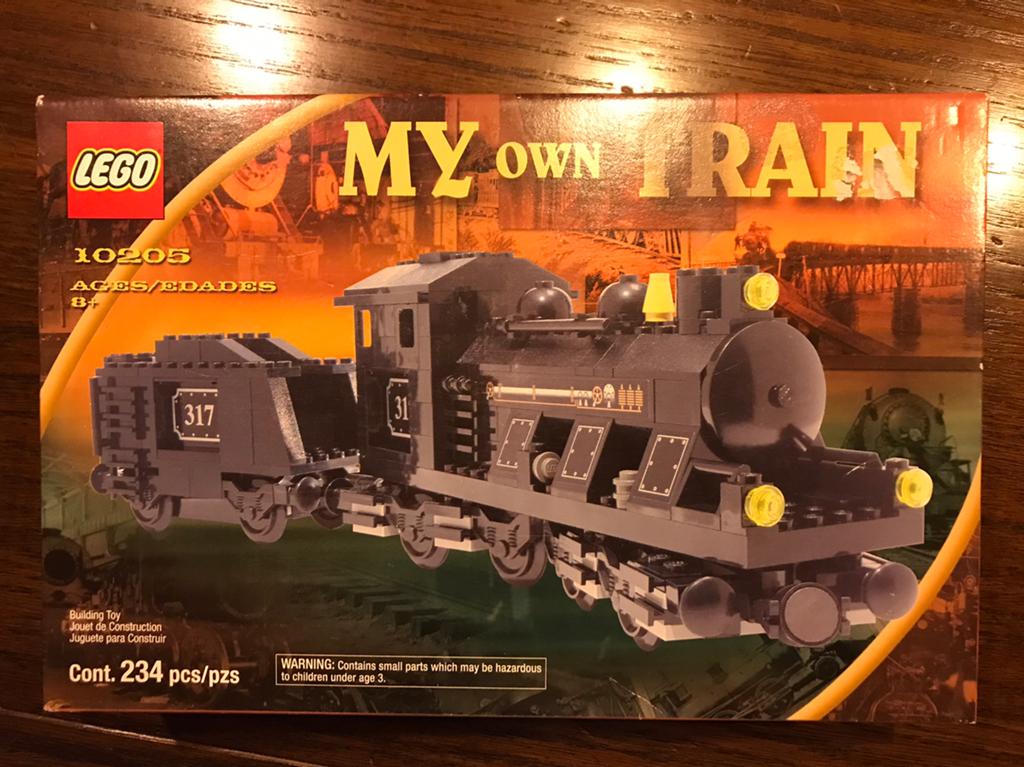 Lego 10205 My Own Train, locomotief, nieuw in doos! Trein., Overige thema's, Lego, Nieuw, Ophalen of Verzenden