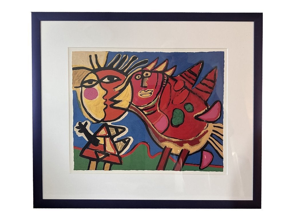 Corneille kunstdrukken in lijst, Ophalen of Verzenden