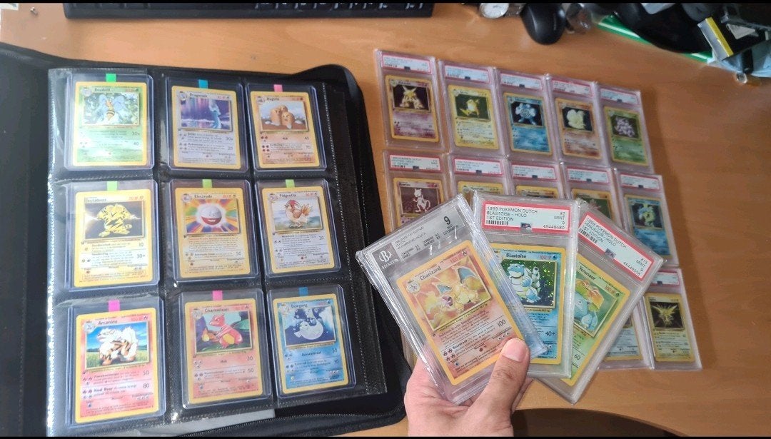 Alle 1st edition Nederlandse Pokemon kaarten in TOP STAAT, Ophalen, Zo goed als nieuw, Meerdere kaarten