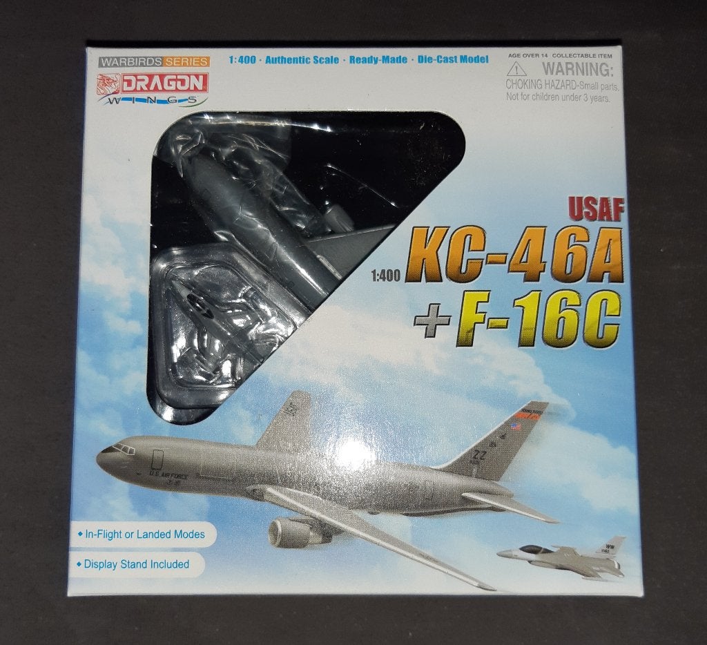 Dragon 56340 1:400 KC-46A + F-16, Verzamelen, Verzenden, Nieuw, Schaalmodel