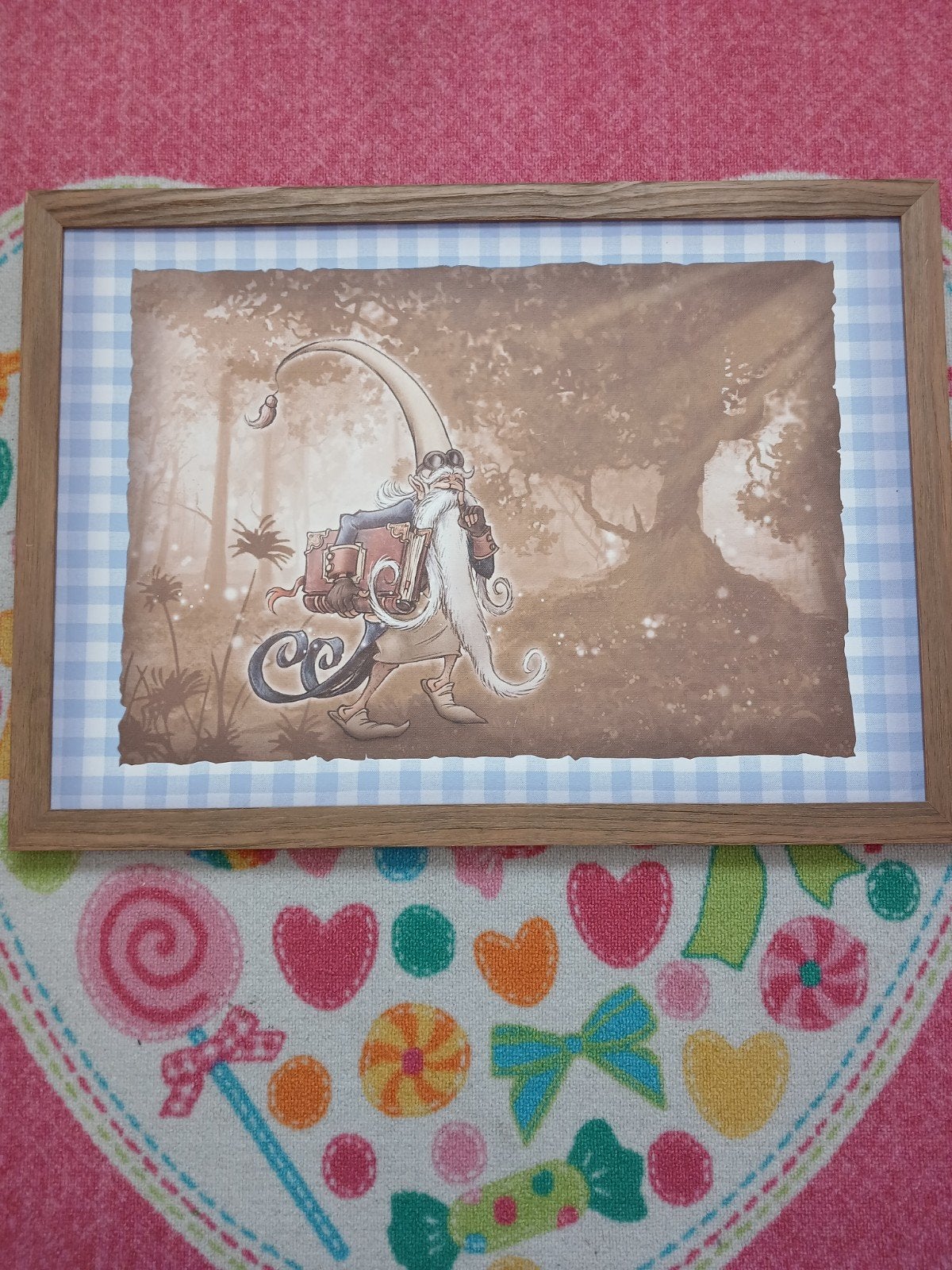 **Unieke schilderij van Klaas Vaak – Efteling Bosrijk *, Verzamelen, Ophalen of Verzenden, Overige typen