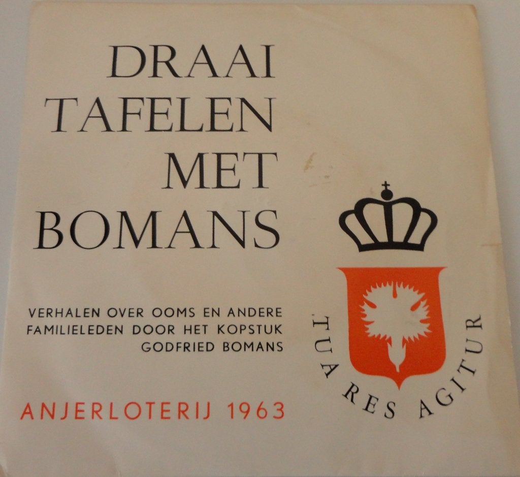 Draai Tefelen met Bomans, Cd's en Dvd's, Vinyl Singles, Ophalen of Verzenden, Gebruikt