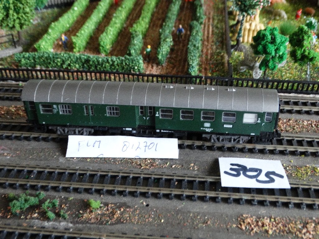 N-Spoor: FLM 812701. Adv 305: 2e kl ombouwwagen, Wagon, Ophalen of Verzenden, Zo goed als nieuw, Fleischmann