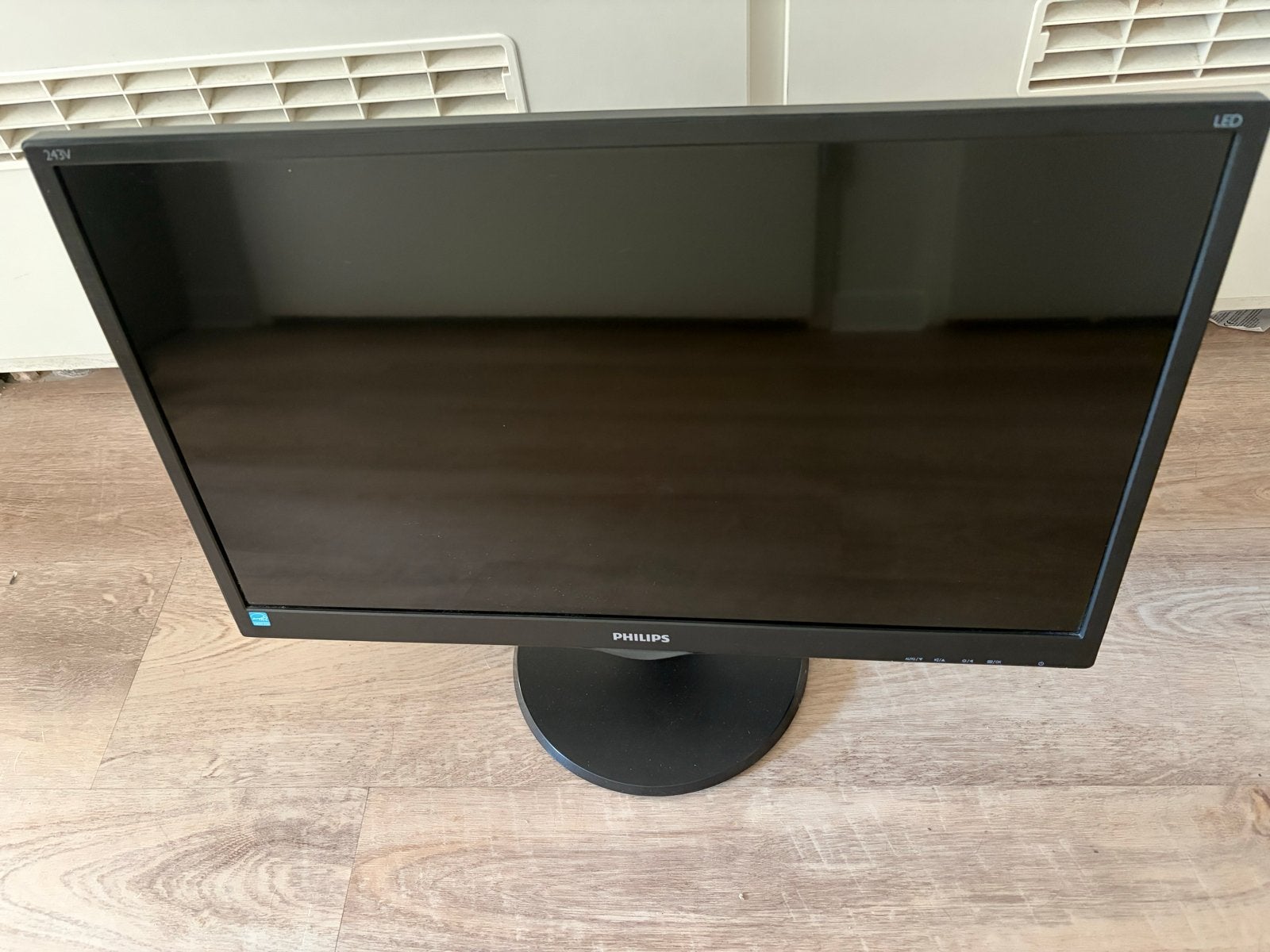Philips 243V LED Monitor - Full HD, 24 inch, Ophalen, Gebruikt, Full HD, DisplayPort