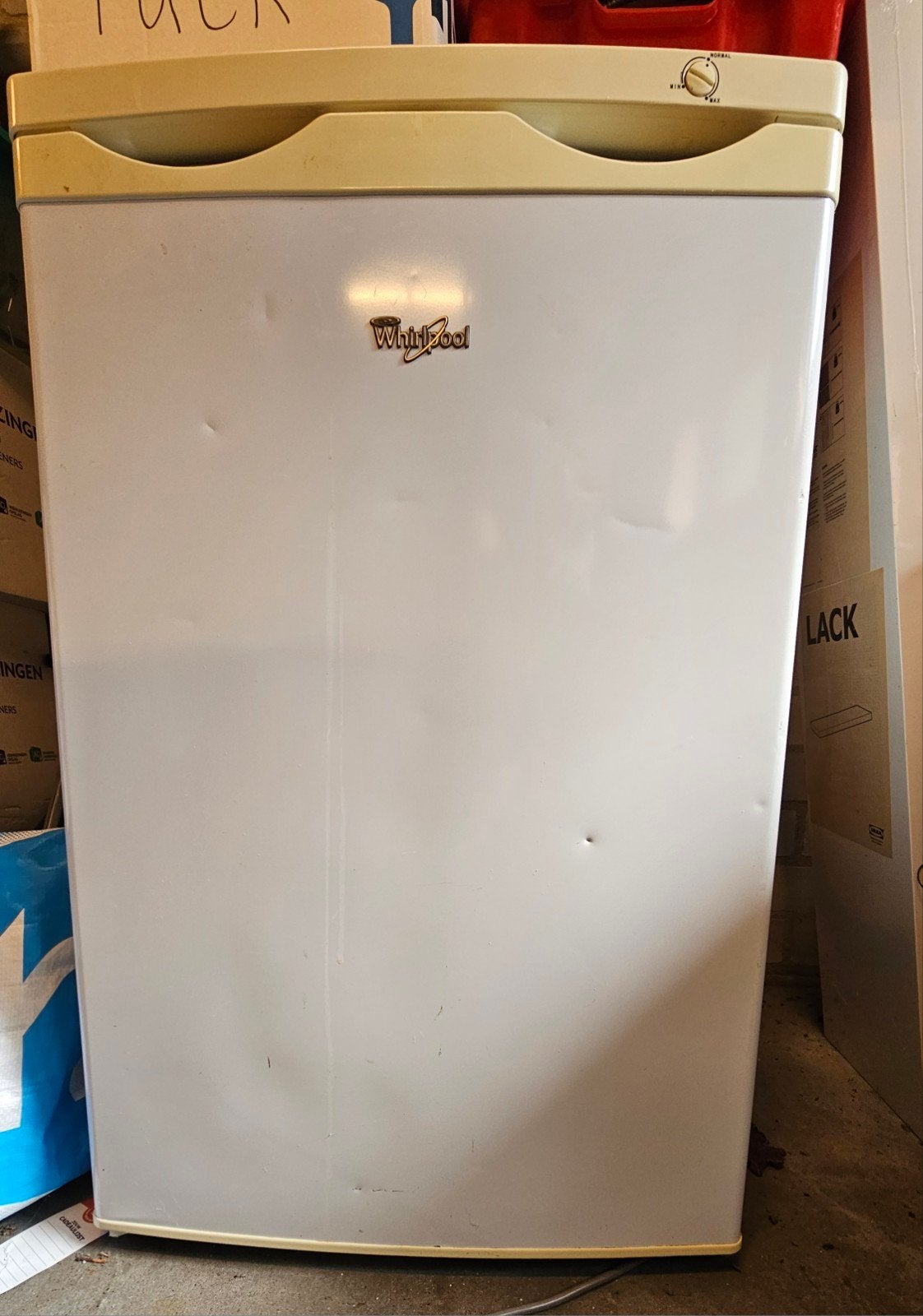 Whirlpool tafelmodel diepvries met 4 lades