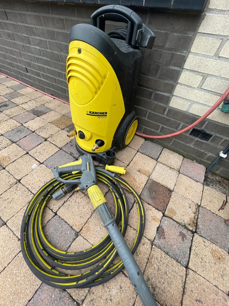 Kärcher HD 5/11 C, Tuin en Terras, Hogedrukreinigers, Ophalen, Elektrisch